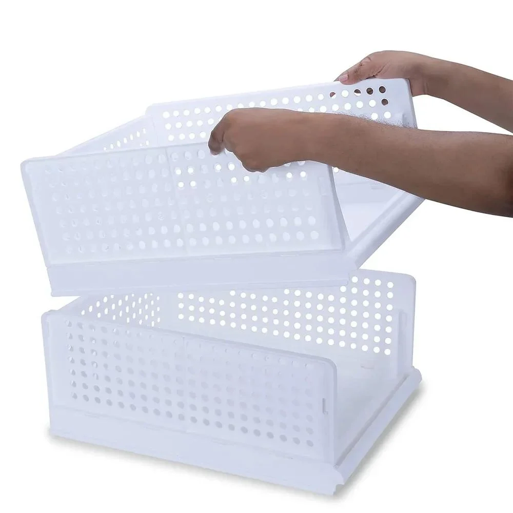 Foldable Sliding Drawer Organizer – Space Saving Wardrobe Storage Box - Image 4
