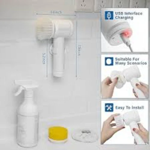 MagicSpin Electric Cleaning Brush – Rechargeable Power Scrubber - Image 3